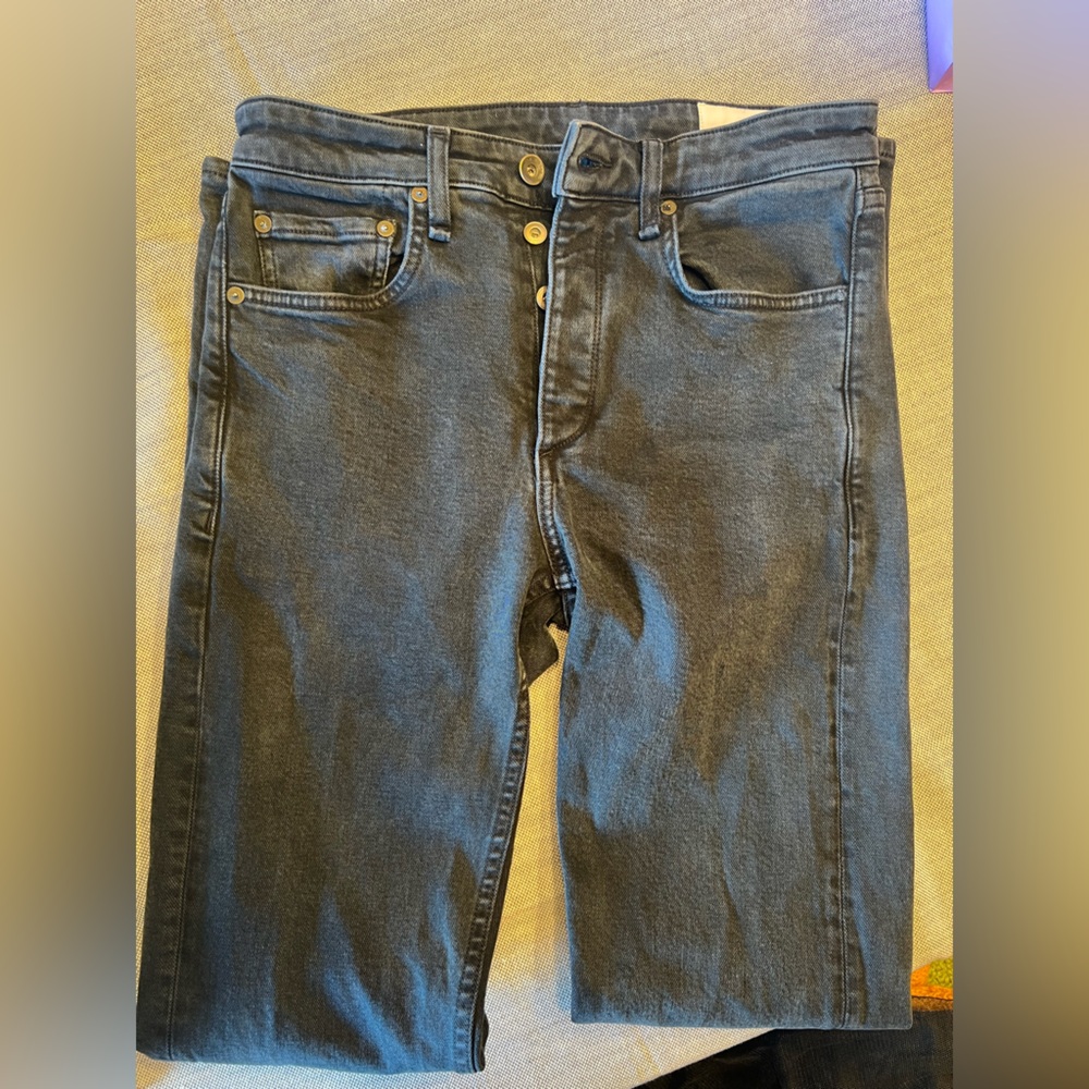 Men’s Rag and Bone Fit 2 Slim Button Up Jean - color Archer